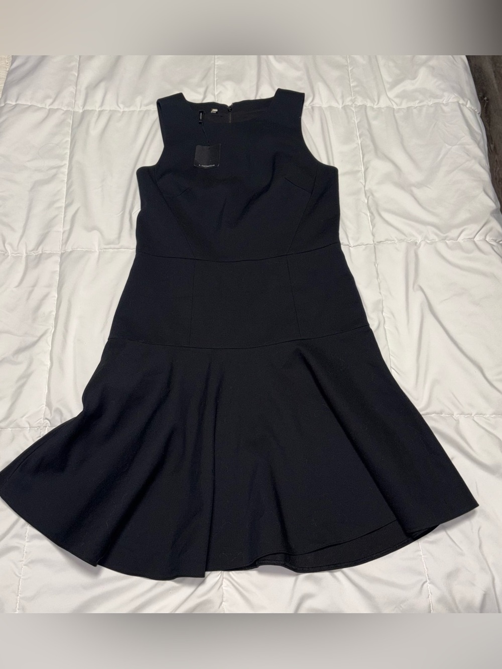 Anthropologie 4C Collective Sleeveless Drop Waist Dress Size 6 New